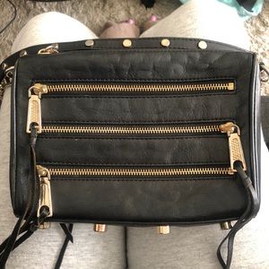 Rebecca Minkoff mini 5 zip crossbody